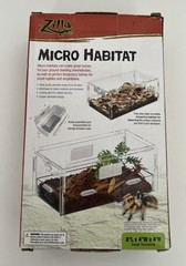 Zilla Micro Habitat Terrestrial for Ground Dwelling Small Pets FREE SHIPPING