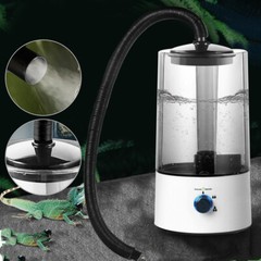 Reptile Fogger Terrariums Humidifier Fog Machine with 4L Tank & Adjustable Hose