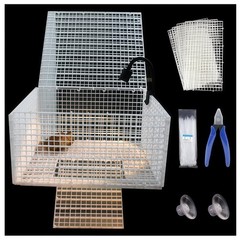 12 PCS DIY Turtle Basking Platform Tools and Accessories for Creative Layouts…