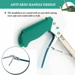 47″ Heavy Duty Snake Tongs Grabber Catcher Stick Foldable Reptile Handling Tool