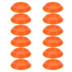 12 Pcs Feeder Cricket and Roach Bowl Enclosures Food Dishes for Reptiles