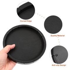 2PCS Reptile Shallow Water Dish Plate Tortoise Food Feeding Bowl Small Pet Gift