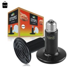 2-Pack 150W No Light Heat Bulbs for Reptiles & Small Animals – Quick Heating
