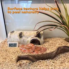 Reptile Hide Cave 9.45″ L X 4.33″ W X 3.43″ H – Naturalistic Shelter