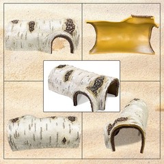 Reptile Hide Cave 9.45″ L X 4.33″ W X 3.43″ H – Naturalistic Shelter