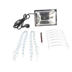 Square Brooder Heat Lamp Coop Heater With Bulb Guard EU 250V