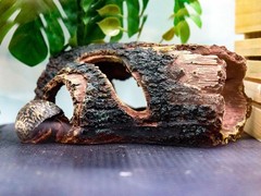Resin Simulation Tree Hideout Reptile Tank Accessories Hermit Crab Climbing Toy