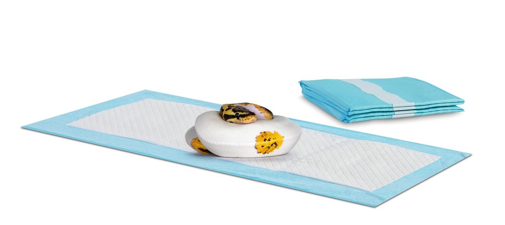 Disposable Reptile Pads, Absorbent Tub Liner Bedding Mats for Snakes, Lizards…