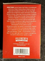 Fluker’s 100Watt Basking Bulb