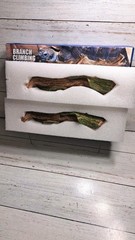 Reptile Tank Habitat Accessory Reptile Forest Climbing Resin Branch 7 Inch 2pack