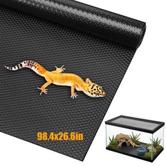 Bearded Dragon Tank Accessories, 8x2ft Reptile Substrate Mat Terrarium Carpet…