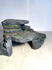 Magtara Reptile Hide & Cave Hideout Rainforest Series Resin Aquarium MINT