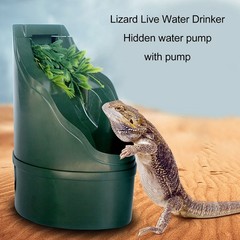 Lizard Drinking Fountain Non-Toxic Water Dripper for Reptiles Amphibians Spider