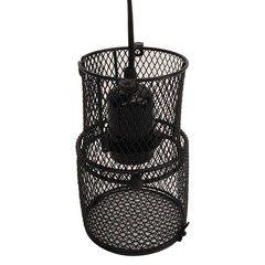 Reptile Heat Lamp Guard Avoid Scald Retractable Reptile Heat Lamp Mesh Cover
