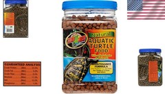 Veterinary Diet Aquatic Turtle Food – 24oz Maintenance Pellets for Small Breeds