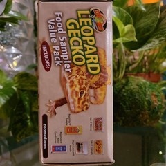 Zoo Med Leopard Gecko Food Sampler Value Pack Crickets Worms Calcium Lizard Meal