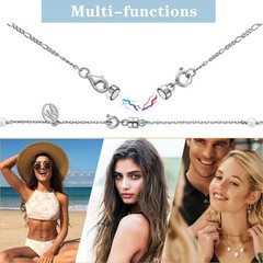 Necklace Clasps and Closures 14 K Gold and Silver Jewelry Converters for Brac…