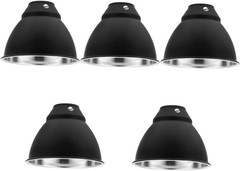 5Pcs Box Lizard Terrarium Lighting Heat Lamp Reflector Easy Install Reptile Habi