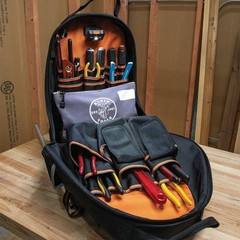 Klein Tools 55578 Zipper Bag with Divider, No. 10 Canvas, 7-Inch x 12-1/2-Inc…