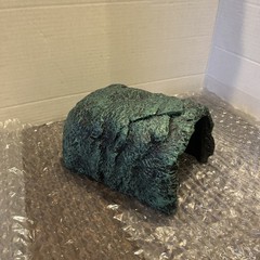 Dark Green Large Reptile Hide Resin Maid Stone Look
