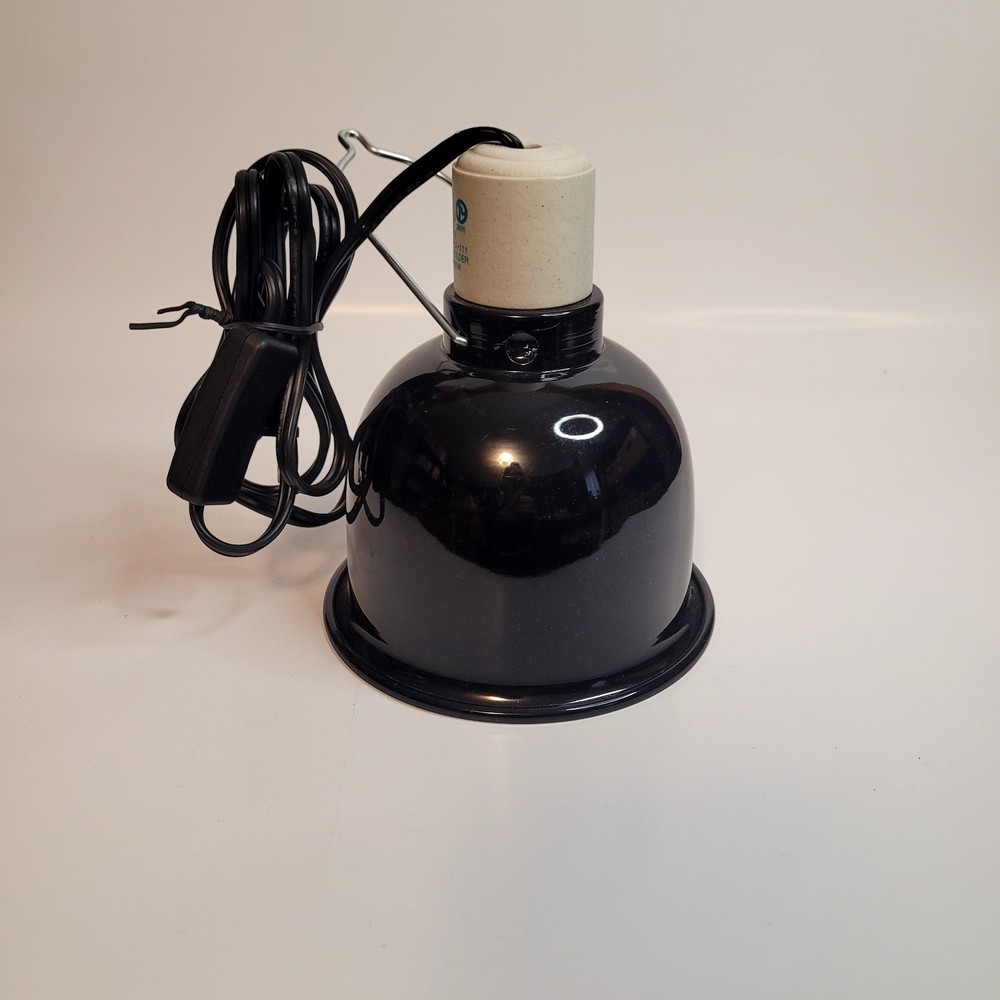 Reptile Light Fixture 5” Standard Dome Reptile Basking Single Bulb Light Heat