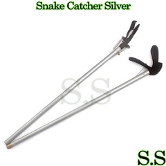 70″ Snake Catcher Silver Color Stick – Rattlesnake Catcher & Grabber