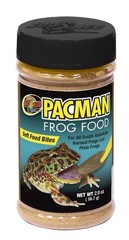 Zoo Med Pacman Frog Soft Food Bites Formulated Healthy Nutritious Diet 2 oz