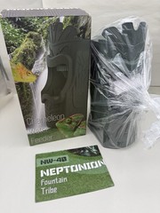 Reptile Water Drinking Fountain w/CI Filtration, Bad Stuff Filter Auto Shut READ
