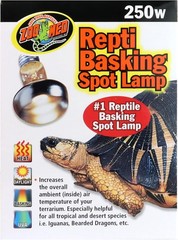 Zoo Med Repti Basking Spot Lamp 250W for Large Reptiles