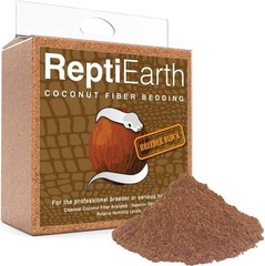 ReptiEarth Reptile Bedding Fluffy Coconut Fiber Substrate 36 Quart Organic Coco