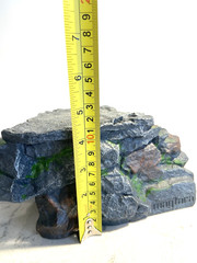 Magtara Reptile Hide & Cave Hideout Rainforest Series Resin Aquarium MINT