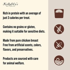 Freeze Dried Cat Treats Chicken Breast 1.4 oz x 4 Packs – Grain-Free Healthy