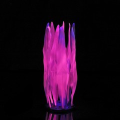 Glowing Fish Tank Decorations Plants, 5 pcs Glow Aquarium Decoration Plants K…