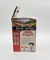 Thrive 100W Golden Light Basking Spot Heating Light 1000 Hours NOB
