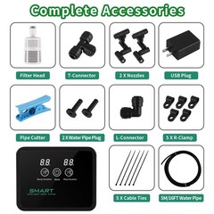 Reptile fogger Smart Spray System, S, Black reptile