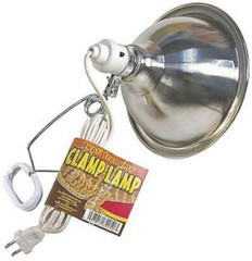 Zoo Med Economy Clamp Lamp For Reptiles 8.5” Aluminum
