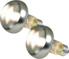 100W Double Reflector Basking Bulbs for Superior Reptile Heating – 2 Pack