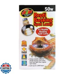 Zoo Med Repti Basking Lamp 50 Watt for Reptiles