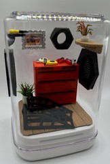 The Garage 2.0 jumping spider enclosure