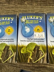 Reptile, Flukers Professional Series Daytime Blue Heating Light (40 Watt) (3)