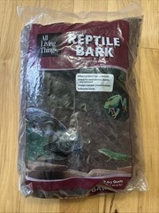 All Living Things Reptile Bark – Natural Forest Floor Substrate – 8 Dry Quarts