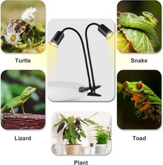 High-Quality UVA UVB Reptile Heating Lamp – Safety Certified with Extended Life
