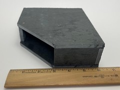 Slate Cave Hide 6x6x2″ for Plecos / Fish / Shrimp / Reptile Aquarium Fish Tank