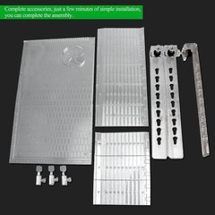 Aquarium Turtle Basking Platform 11.81 Inch Acrylic Ideal for Feeding Resting