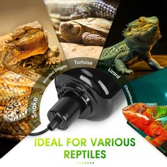 2 Pack Reptile Dome Lamp Cover Light Shade, 7.5 Inch Deep Reptile Dome Light …
