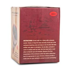 Infrared Heat Lamp Glass Bulb 250 Watt