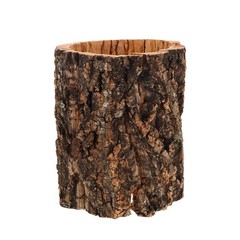 Natural Cork Bark Round Reptile Hideout-Hollow Tree Trunk Climbing Hide-Woode…