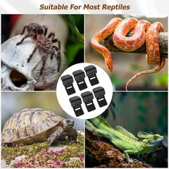 2 PCS Turtle Tank Lid Lock Reptile Cage Aquarium Latch for Terrarium