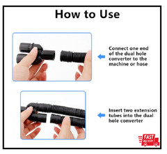 Surfante Reptile Fogger Extension Tube Accessories Of Reptile Humidifier Mist