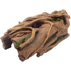 Hoeine Lizard Snake or Reptile Hide, Large Hollow Log Snake Hideout for Ball